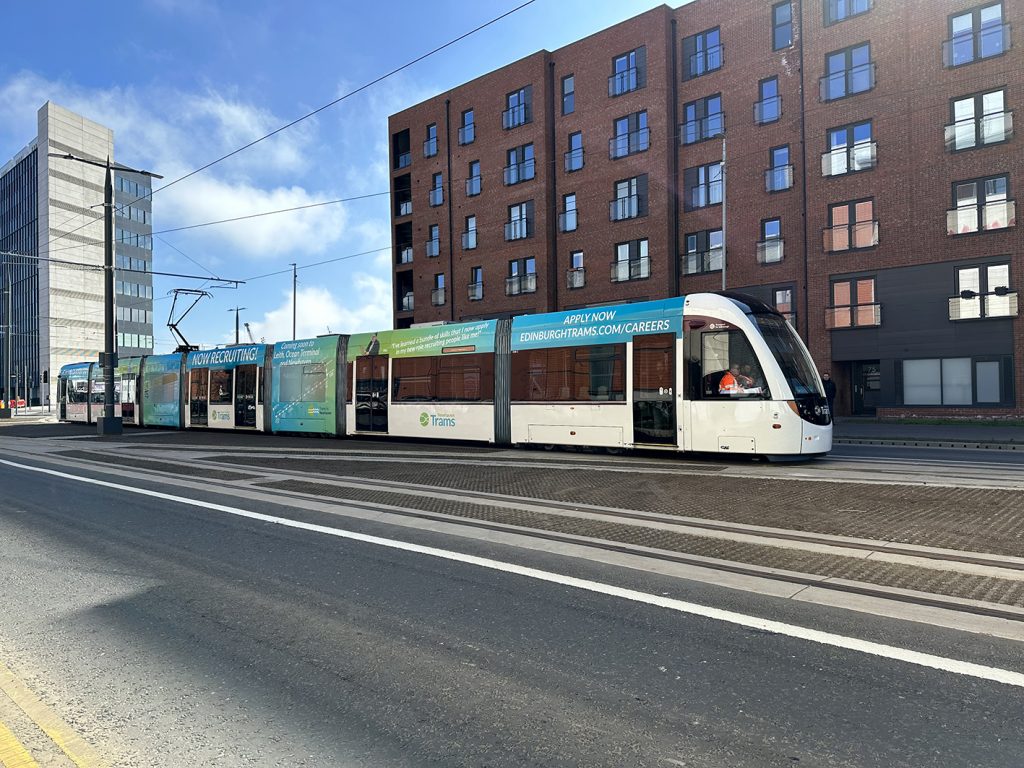 Edinburgh tram extension opens